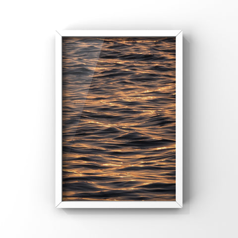 Golden Waters Of The Dead Sea