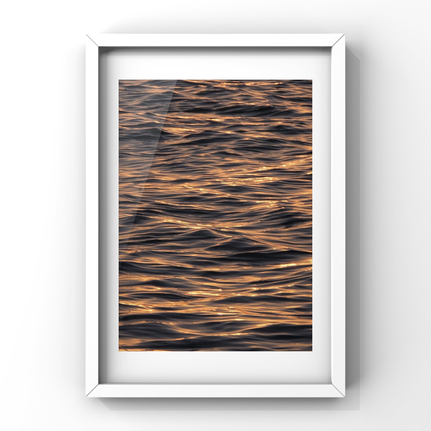 Golden Waters Of The Dead Sea