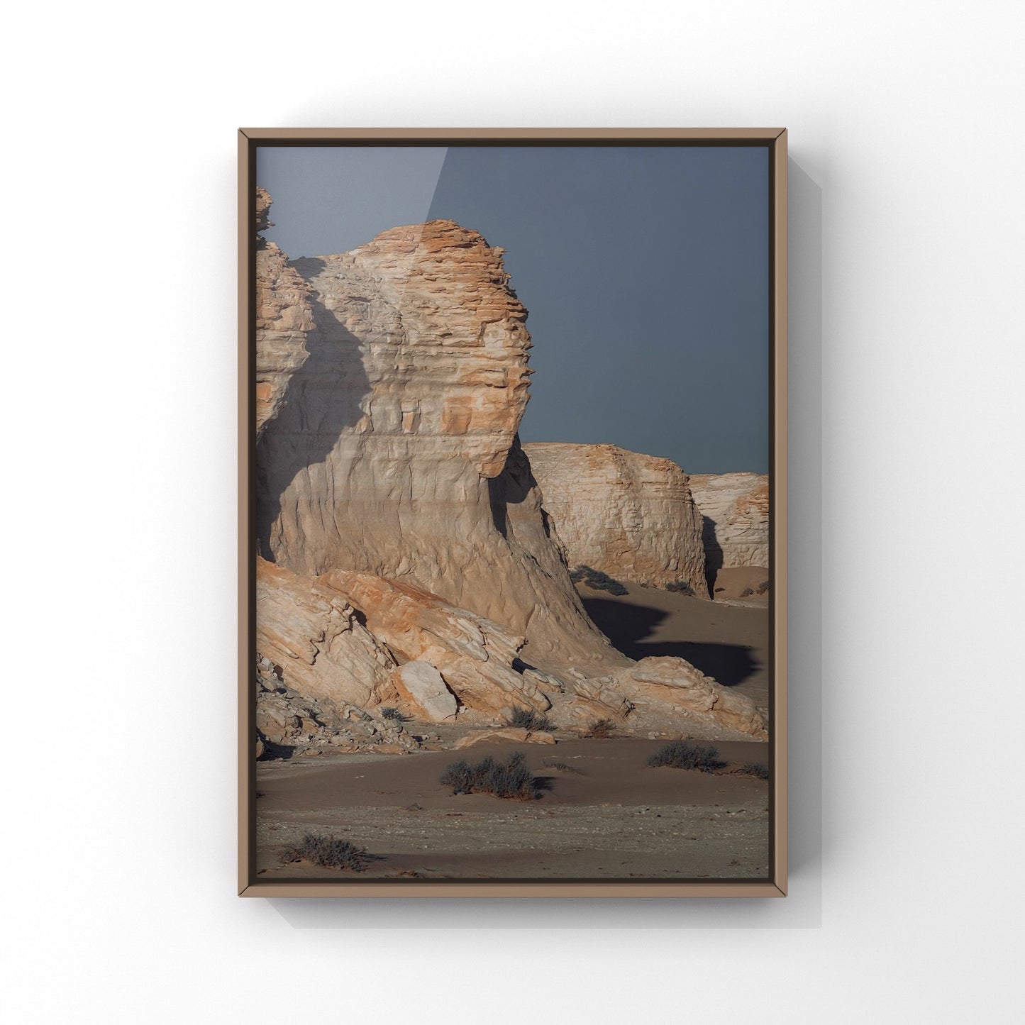 Woman in Stone - Al Dhahek Desert - Limited Edition