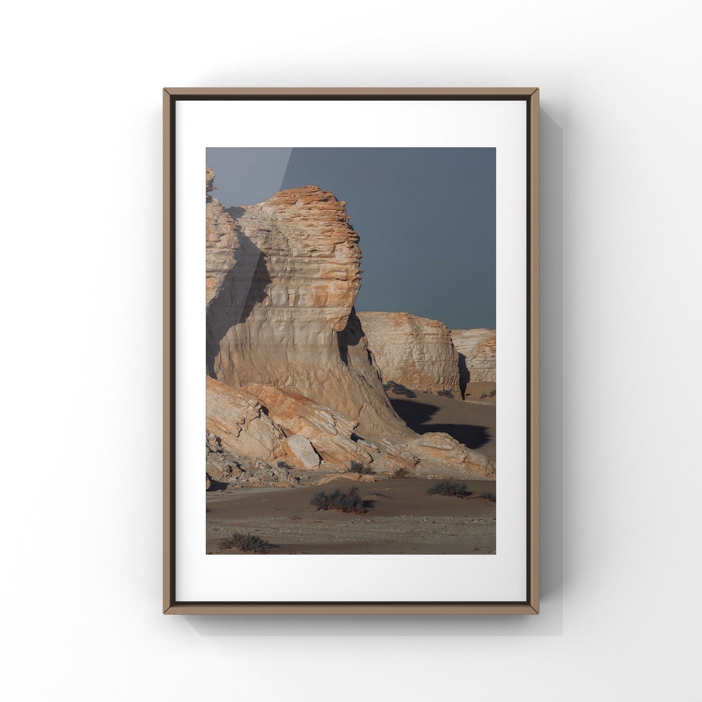 Woman in Stone - Al Dhahek Desert - Limited Edition