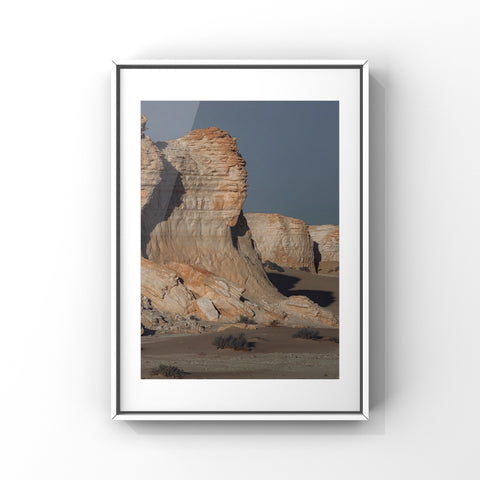 Woman in Stone - Al Dhahek Desert - Limited Edition