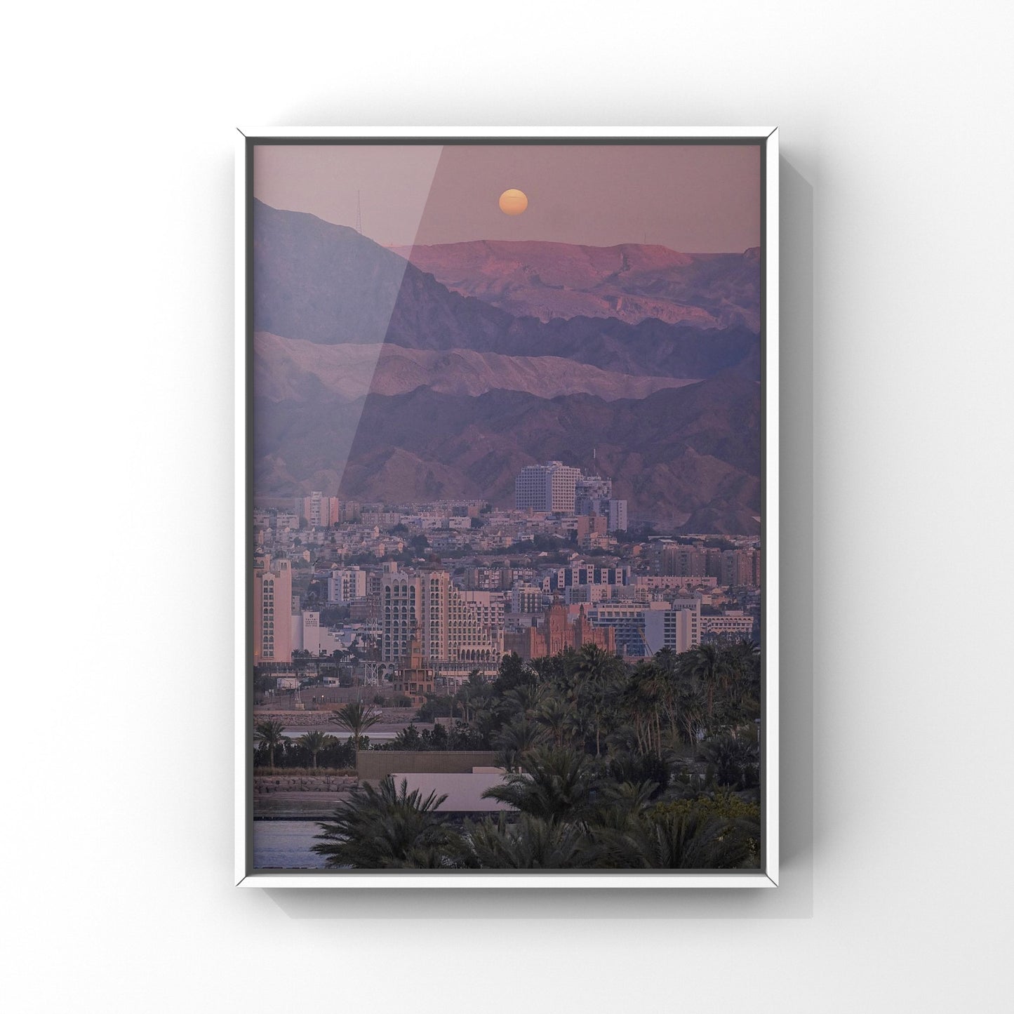 The Occupied Lands as seen from Aqaba