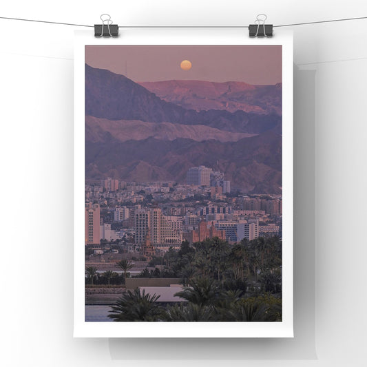 The Occupied Lands as seen from Aqaba